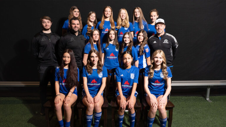 AFC-OH-2012-Mädchen-Weißes-Team