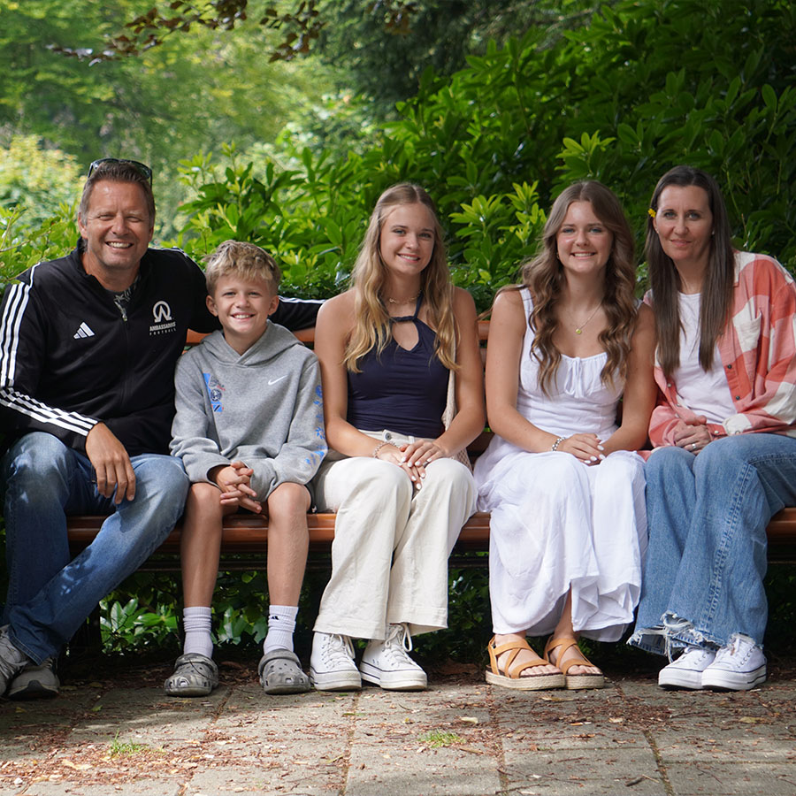 stef and family
